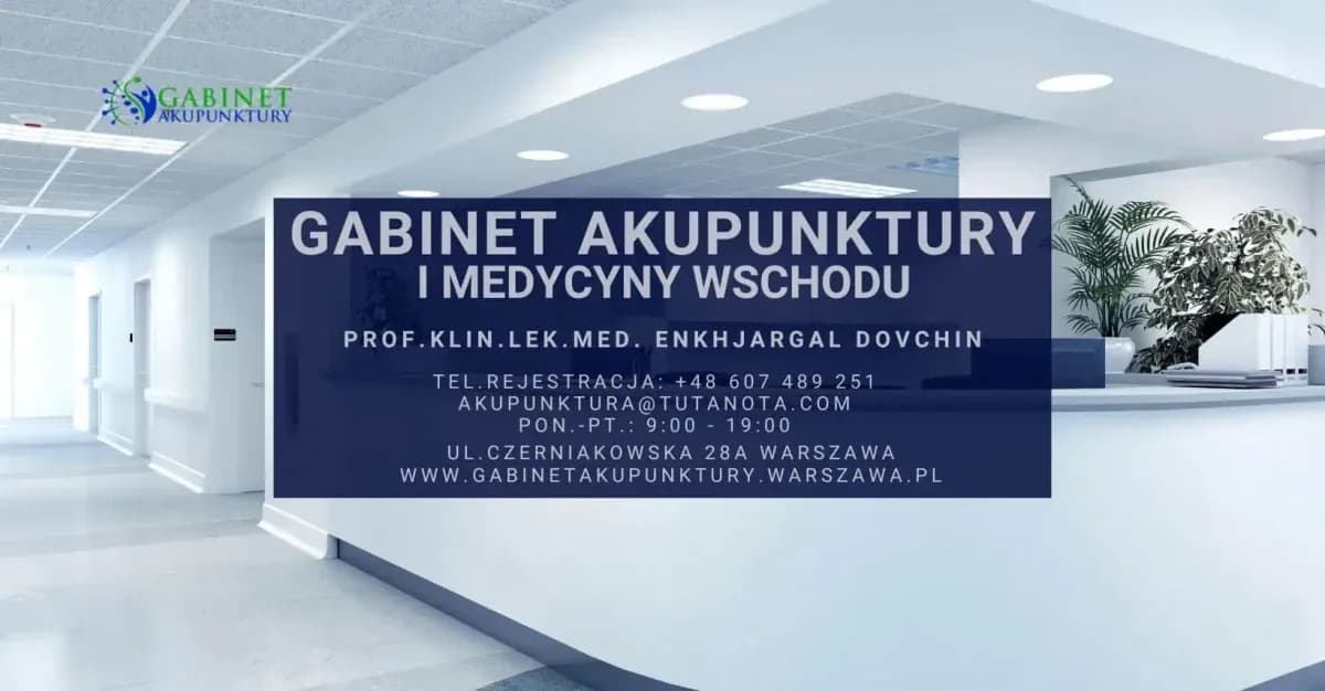 Gabinet medycyny chińskiej Warszawa - Skuteczne terapie dla zdrowia